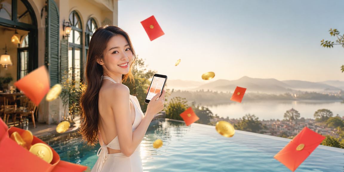 Người dùng tại Đà Lạt nhận phong bì thưởng VIP bên ly cà phê theo phong tục Việt Nam